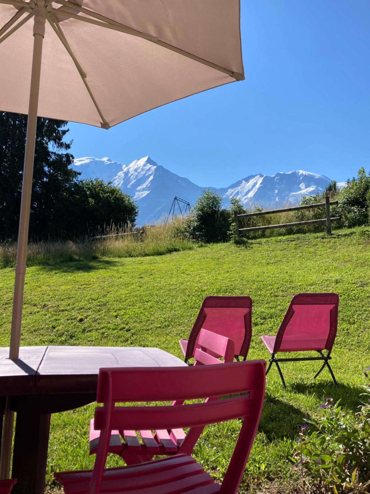 Marie Mont Blanc Vue Mont Blanc Apartamento Saint-Gervais-les-Bains Exterior foto